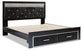 Kaydell  Upholstered Panel Storage Platform Bed