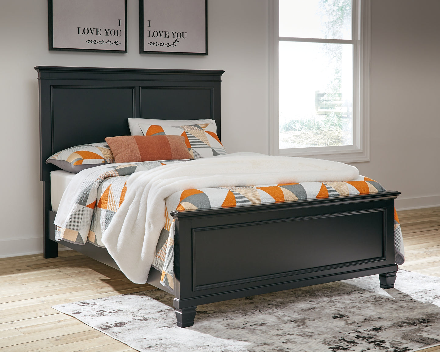 Lanolee  Panel Bed