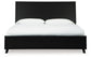 Danziar King Panel Bed with Mirrored Dresser, Chest and 2 Nightstands