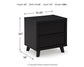 Danziar King Panel Headboard with Mirrored Dresser, Chest and 2 Nightstands