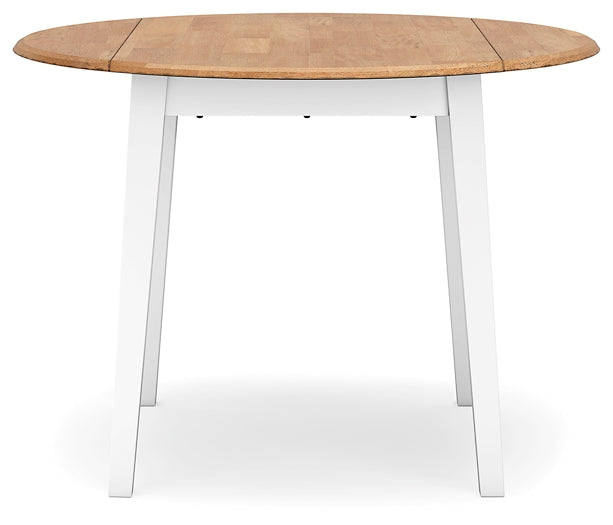 Gesthaven Round DRM Drop Leaf Table