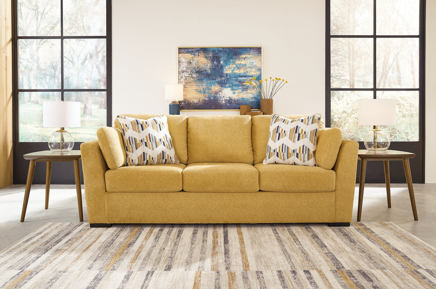 Keerwick Sofa, Loveseat, Chair and Ottoman