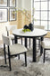 Xandrum Dining Table and 4 Chairs