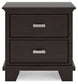 Covetown California King Panel Bed with Dresser and Nightstand