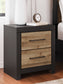 Vertani Two Drawer Night Stand