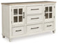 Shaybrock California King Panel Bed with Dresser and 2 Nightstands