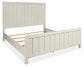 Shaybrock King Panel Bed with 2 Nightstands