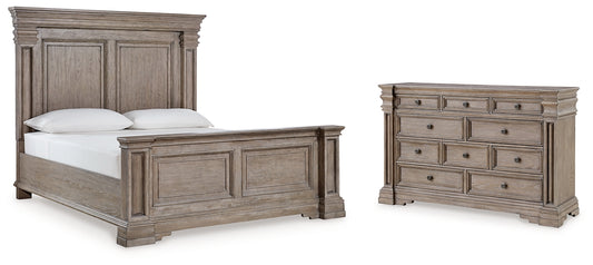 Blairhurst King Panel Bed with Dresser