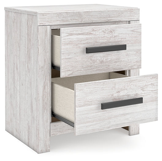 Cayboni Twin Panel Bed with Dresser and Nightstand