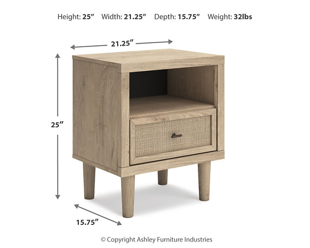 Cielden Queen Panel Headboard with 2 Nightstands