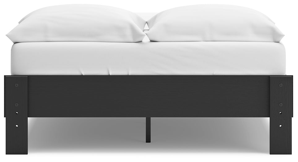 Socalle Full Platform Bed with Dresser