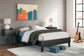 Socalle Queen Panel Headboard with Dresser