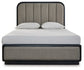 Rowanbeck Queen Upholstered Panel Bed with Dresser