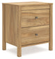 Bermacy Full Platform Panel Bed with Dresser, Chest and Nightstand