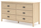 Cabinella Full Panel Headboard with Dresser