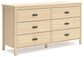 Cabinella Full Panel Headboard with Dresser