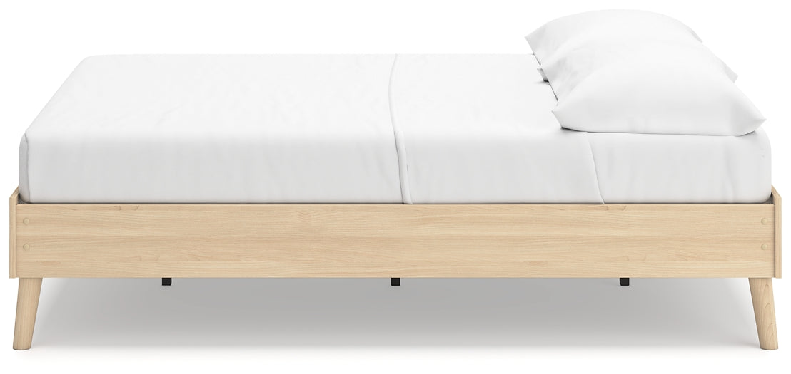 Cabinella Full Platform Bed with Dresser