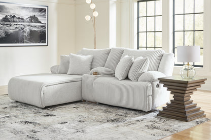 Top Tier 3-Piece Reclining Sectional Sofa with Chaise