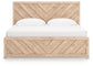 Sanginlane  Panel Bed