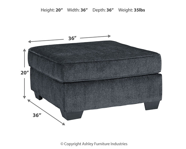 Altari Oversized Accent Ottoman