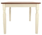 Whitesburg Rectangular Dining Room Table