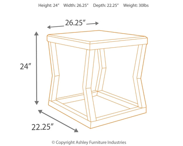 Kelton Rectangular End Table