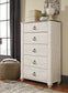 Willowton Five Drawer Chest