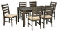 Rokane Dining Room Table Set (7/CN)