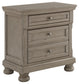 Robbinsdale Two Drawer Night Stand