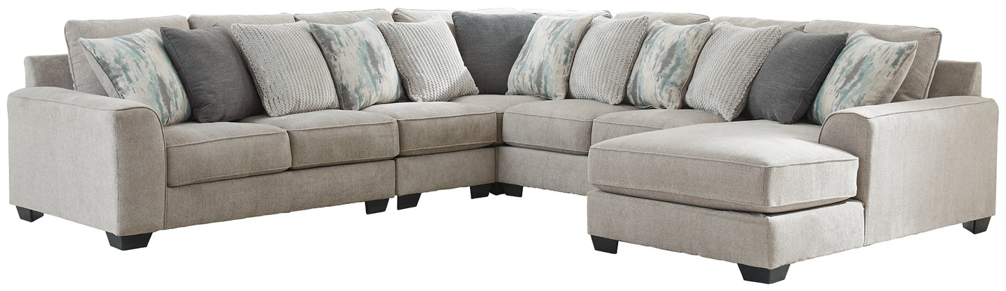 Ardsley 5-Piece Sectional with Chaise