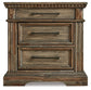 Markenburg Three Drawer Night Stand