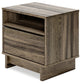 Shallifer One Drawer Night Stand