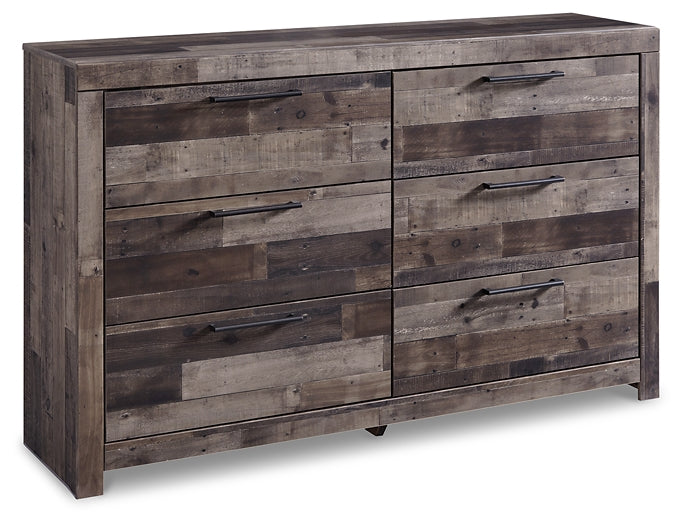 Derekson Twin Panel Headboard with Dresser