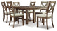 Moriville Dining Table and 6 Chairs