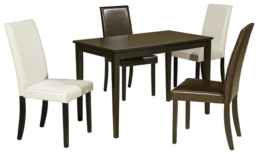 Kimonte Dining Table and 4 Chairs