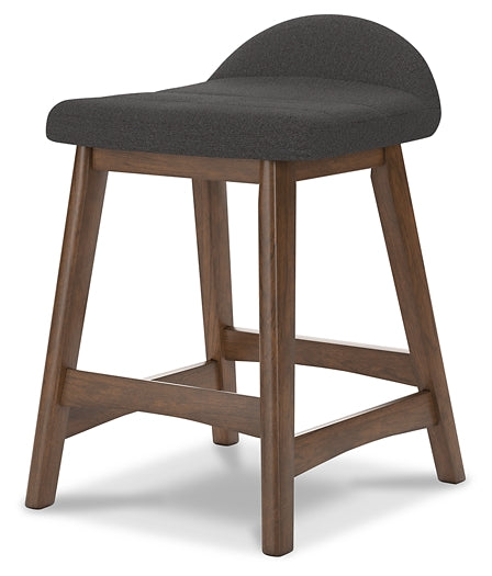 Lyncott Upholstered Barstool (2/CN)