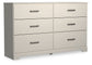 Stelsie Six Drawer Dresser