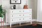 Aprilyn Queen Bookcase Headboard with Dresser