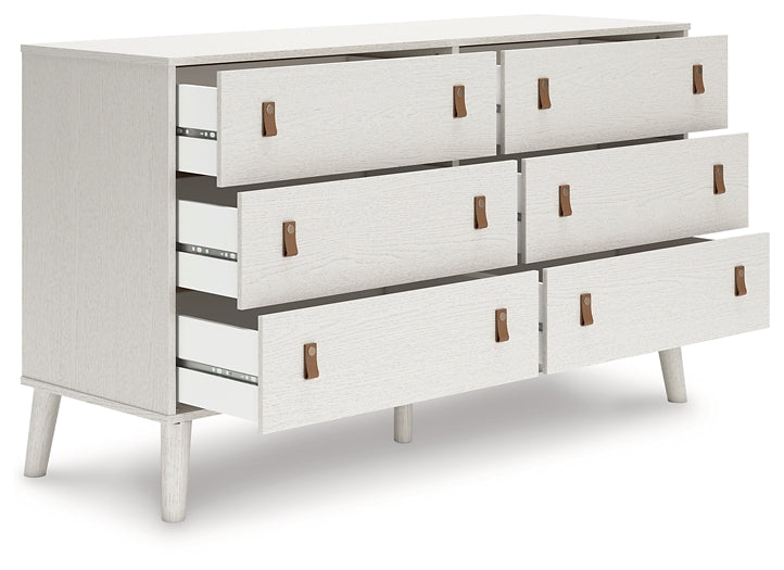 Aprilyn Twin Panel Bed with Dresser