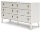 Aprilyn Twin Panel Bed with Dresser and Chest