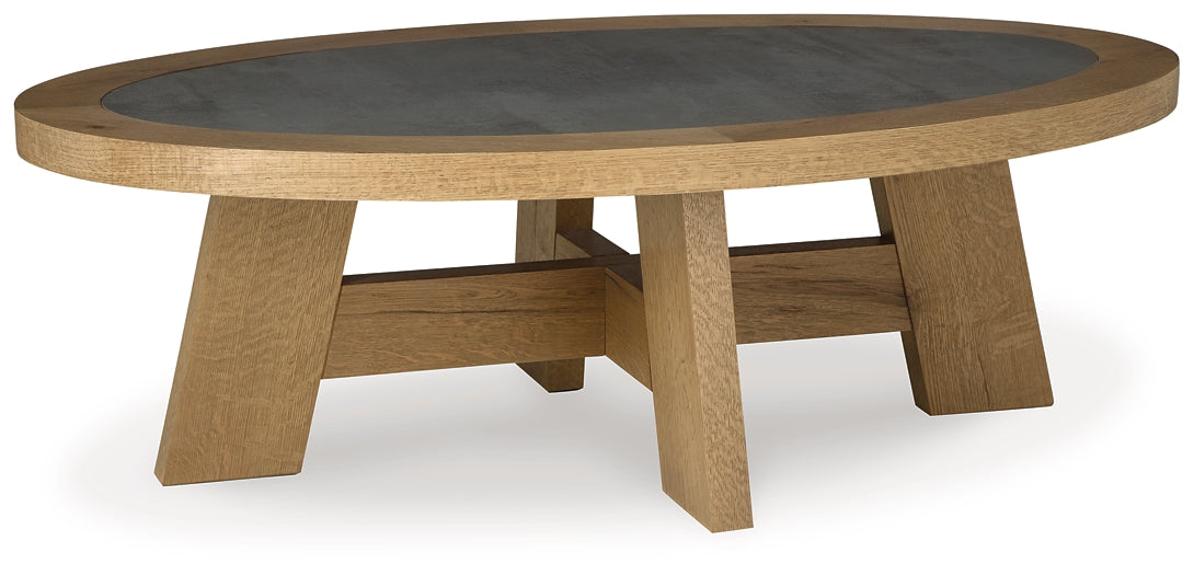 Brinstead Oval Cocktail Table