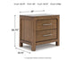 Cabalynn Two Drawer Night Stand