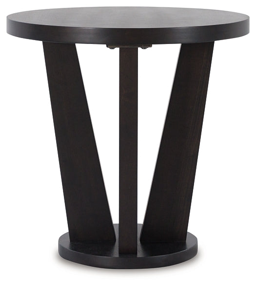 Chasinfield Round End Table