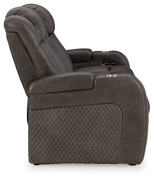 Fyne-Dyme PWR REC Sofa with ADJ Headrest