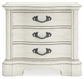 Arlendyne King Upholstered Bed with Mirrored Dresser, Chest and 2 Nightstands