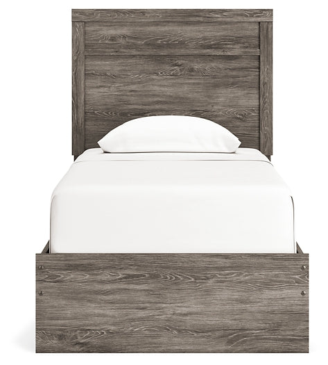 Ralinksi Twin Panel Bed with Dresser