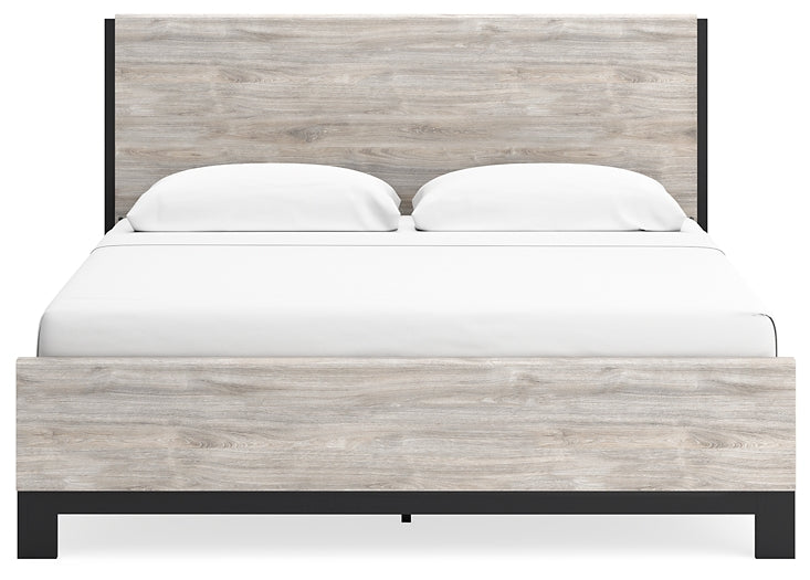 Vessalli King Panel Bed with Dresser