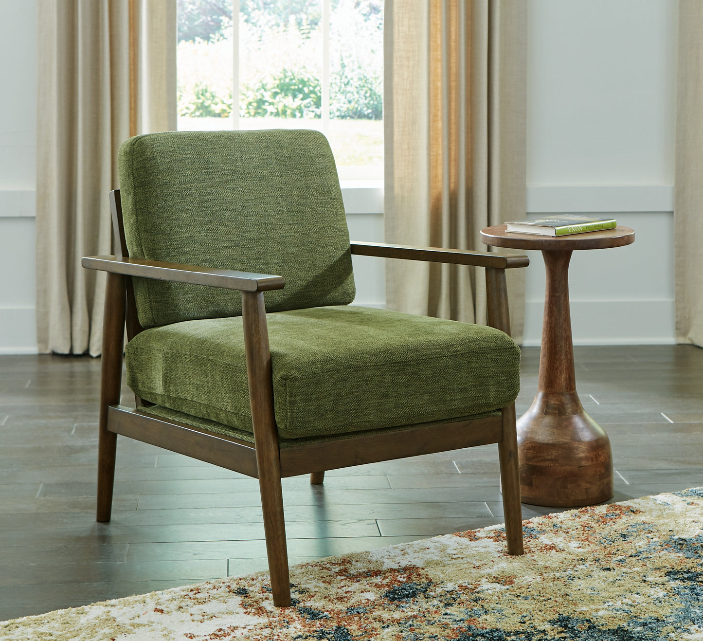 Bixler Showood Accent Chair