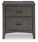 Montillan Queen Panel Bed with Mirrored Dresser and Nightstand